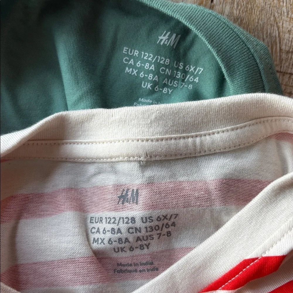 NWOT H&M Boys Shirt Set size 6x/7y - Picture 2 of 6